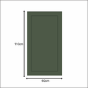 Ver imagem 4 de Kit 5 Adesivos Decorativos Meia Parede Lavável Efeito 3d - 110x60cm