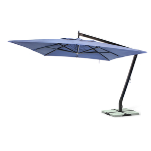 Ombrelone Std Lateral Plus 3.0x3.0 Alumínio 02.0.062 Cor: Azul Marinho