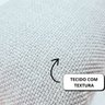 Capa de Almofada Retangular Baguete Linhao Bege Claro 30x50 - 3