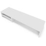 Kit 02 Suportes Para Monitor Stand Home Office Lap 90 cm L03 Branco - Lyam Lyam Decor - 7