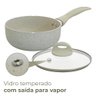 Conjunto de Panelas Antiaderente Revestimento Cerâmica Vanilla Ibiza 8 Peças - Casambiente - 3