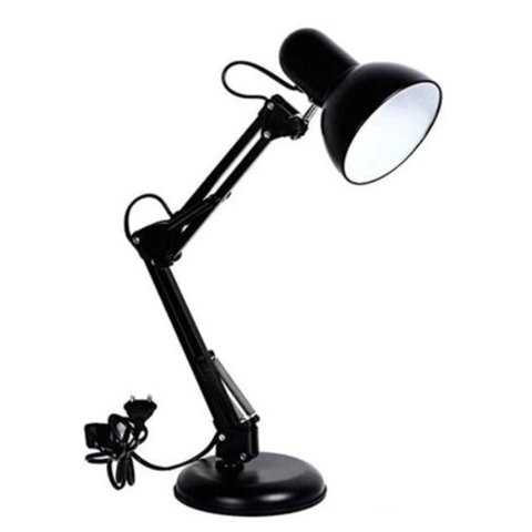 Luminária de Mesa 3043 Articulável com Base e Garra Preto Bivolt Oem