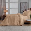 Ver imagem 3 de Jogo de Duvet King Altenburg Algodão Lux 200 Fios 100% Algodão Madhya - Bege Toast