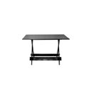 Ver imagem 2 de Mesa Dobrável Retangular 120x70 em Madeira Maciça Preto – Straub Web