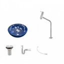 Ver imagem 2 de Kit Cuba R35 com Torneira Link 1062 Metal e Válvula 1 Polegada e Sifão Pvc e Flexível Compace