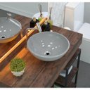 Ver imagem 1 de Kit Cuba R35 com Torneira Link 1062 Metal e Válvula 1 Polegada e Sifão Pvc e Flexível Compace