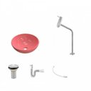 Ver imagem 2 de Kit Cuba R35 com Torneira Link 1062 Metal e Válvula 1 Polegada e Sifão Pvc e Flexível Compace