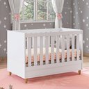Ver imagem 2 de Berço Mini Cama Retrô Milka 70 Branco Atóxico Móveis Estrela