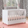Berço Mini Cama Retrô Milka 70 Branco Atóxico Móveis Estrela - 2