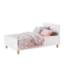 Ver imagem 3 de Berço Mini Cama Retrô Milka 70 Branco Atóxico Móveis Estrela
