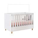 Ver imagem 1 de Berço Mini Cama Retrô Milka 70 Branco Atóxico Móveis Estrela
