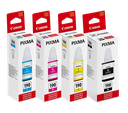 Ver imagem 1 de Kit Refil de Tinta Gi-190 4 Cores- Canon Pixma