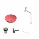 Ver imagem 2 de Kit Cuba R35 com Torneira Link 1062 Metal e Válvula Click 1 Polegada B e Sifão Cromado e Flexível Co