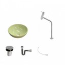 Ver imagem 2 de Kit Cuba R35 com Torneira Link 1062 Metal e Válvula Click 1 Polegada B e Sifão Cromado e Flexível Co