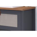 Ver imagem 5 de Gabinete de Banheiro Balcão Vêneto 1 Porta e 1 Gaveta C/cuba 80cm Titanio/freijo - Mgm