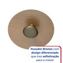 Ver imagem 7 de Guarda-roupa Casal 3 Portas de Correr com Espelho 100 % Mdf Cristal