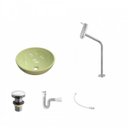 Ver imagem 2 de Kit Cuba R35 com Torneira Link 1062 Metal e Válvula Click 1 Polegada G e Sifão Pvc e Flexível Compac