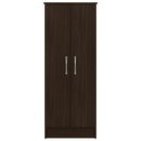 Ver imagem 5 de Armário Multiuso 2 Portas 3 Prateleiras Viena D02 Ebano Touch - Mpozenato
