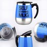 Caneca Misturadora Magnética 400ml Recarregável Azul Escuro - 4
