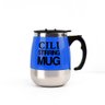 Caneca Misturadora Magnética 400ml Recarregável Azul Escuro - 1