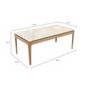 Ver imagem 3 de Conjunto Mesa com 8 Cadeiras Madeira Maciça Tampo em Mdf e Vidro Temperado Mira