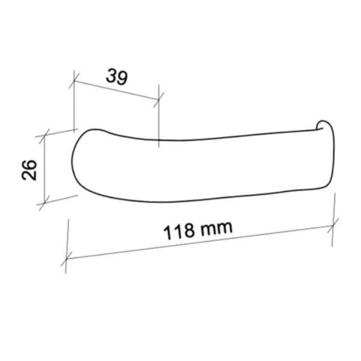 Fechadura Imab Duna 3 - Porta Banheiro Escovada 55mm - 2