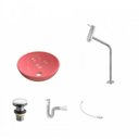 Ver imagem 2 de Kit Cuba R35 com Torneira Link 1062 Metal e Válvula Click 1 Polegada e Meia e Sifão Pvc e Flexível C