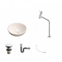 Ver imagem 2 de Kit Cuba R35 com Torneira Link 1062 Metal e Válvula Click 1 Polegada e Meia e Sifão Cromado e Flexív