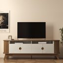 Ver imagem 5 de Conjunto Sala de Estar Mesa de Centro Levitá e Cristaleira Mirage e Rack Vivaldi 2m