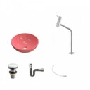 Ver imagem 2 de Kit Cuba R35 com Torneira Link 1062 Metal e Válvula Click 1 Polegada e Meia e Sifão Cromado e Flexív