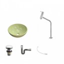 Ver imagem 2 de Kit Cuba R35 com Torneira Link 1062 Metal e Válvula Click 1 Polegada e Meia e Sifão Cromado e Flexív