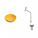 Ver imagem 2 de Kit Cuba R35 com Torneira Link 1062 Metal e Válvula 1 Polegada Compace