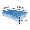 Piscina Mor Retangular Desmontável 1000 Litros - Ref 1002 - Medidas 1,89 X 1,26 X 0,42cm - 1
