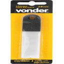 Ver imagem 1 de Lâmina para Estilete Largo 18mm Blister 10 peças Vonder