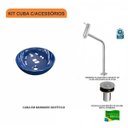 Ver imagem 3 de Kit Cuba R35 com Torneira Link 1062 Metal e Válvula Click 1 Polegada B Compace