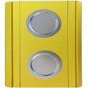 Ver imagem 3 de Kit 02un Esteira Sofá Porta Copo Laqueada Colorida Amarela