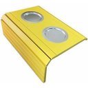Ver imagem 5 de Kit 02un Esteira Sofá Porta Copo Laqueada Colorida Amarela