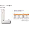 Esquadro de Precisão Plano sem Base - Classe 1 - Cap. 500 X 330 Mm - Din 875 - Ref. 170.069-4 - Digi - 5