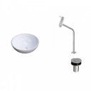 Ver imagem 2 de Kit Cuba R35 com Torneira Link 1062 Metal e Válvula Click 1 Polegada B Compace