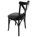 Ver imagem 3 de 4 Cadeiras Estofada X Katrina Madeira Maciça Restaurante Pizzaria Café Bar Boteco