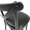 Ver imagem 4 de 4 Cadeiras Estofada X Katrina Madeira Maciça Restaurante Pizzaria Café Bar Boteco