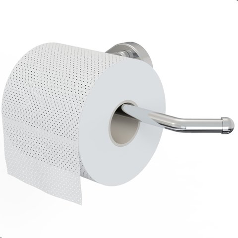 Porta Papel Higiênico Cromado Suporte para Papel Arm