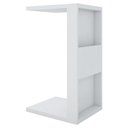 Ver imagem 1 de Mesa De Apoio Para Notebook E Sofá Branco Book Líder Design