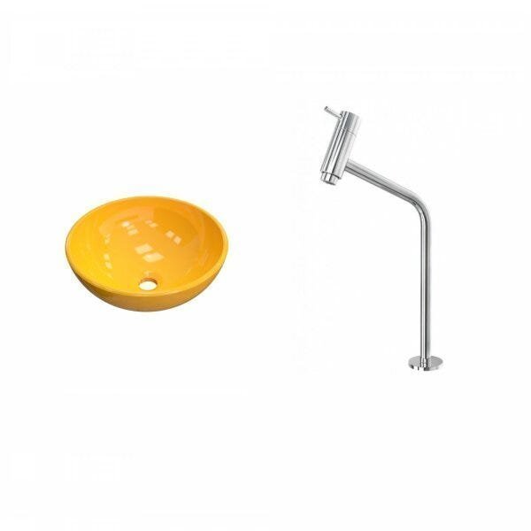 Kit Cuba R35 com Torneira Link 1062 Metal 1/4 Volta Compace - 2