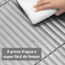 Ver imagem 7 de Cortina Persiana Horizontal Cinza L=1,20m X A=1,30m Pvc + Broca Vídea Parede Concreto 6mm X 100mm