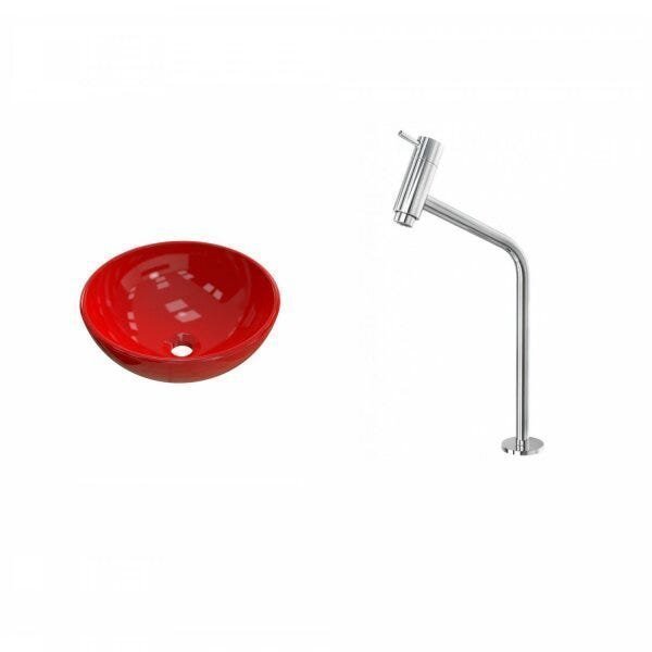 Kit Cuba R35 com Torneira Link 1062 Metal 1/4 Volta Compace - 2