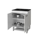 Ver imagem 3 de Balcão de Cozinha para Cooktop 4 Bocas com 2 Portas Nauru Casa Mobília Movelaria