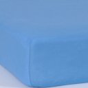 Ver imagem 3 de Jogo de Cama Casal Serena 3 Pçs Malha 100% Algodão 138x188x23cm Azul