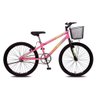 Bicicleta Colli Cazelle Allegra City Aro 24 - Rosa Neon - 1