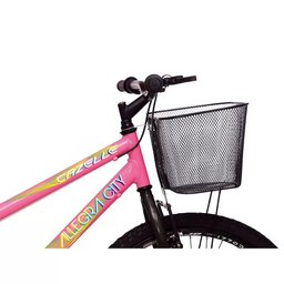 Bicicleta Colli Cazelle Allegra City Aro 24 - Rosa Neon - 3